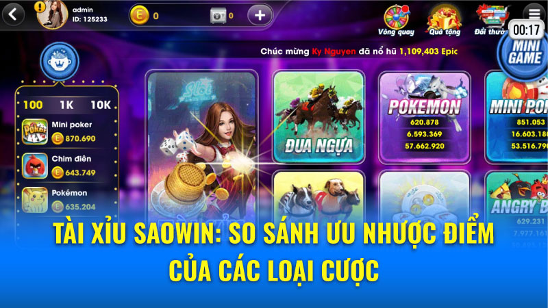 Tài Xỉu Saowin: Top 5 mẹo chơi hiệu quả tăng tỷ lệ thắng 3 Tài Xỉu Saowin: Chơi như thế nào để tránh rủi ro tối đa